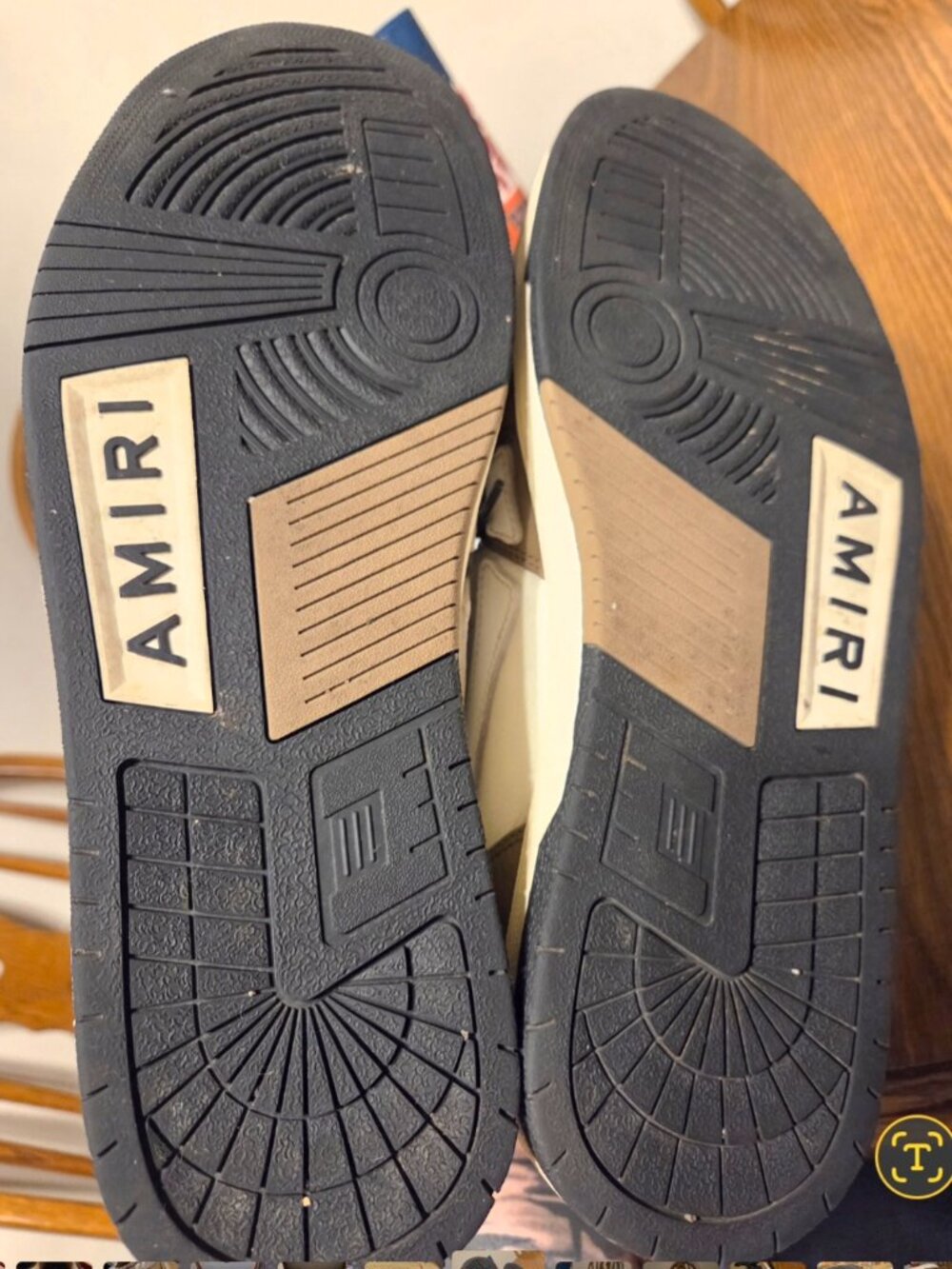 Mens Amiri skel-top high top sneakers size 14 - Picture 9 of 11